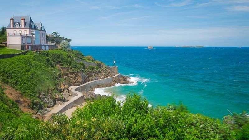 Hotel Balmoral Dinard Natuur foto